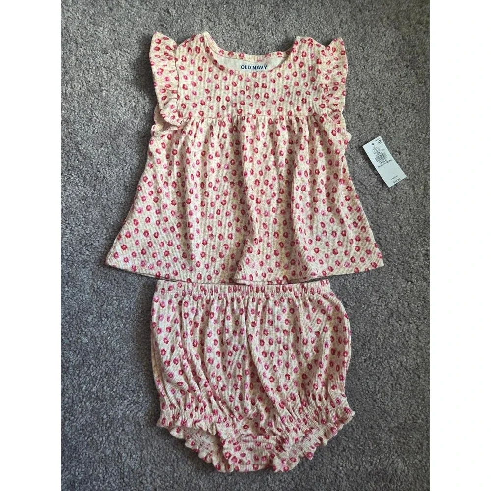Old navy baby girl set 18-24 mos